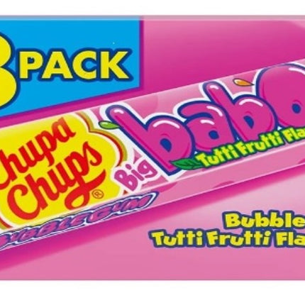 Chupa Chups Babol Tutti Frutti Multi 3 Pack