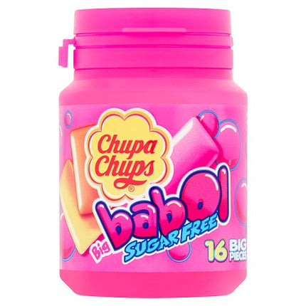 Chupa Chups Sugar Free Big Babol Tub 16pc