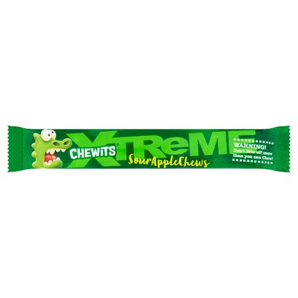 Chewits Xtreme Sour Apple Chews 31g