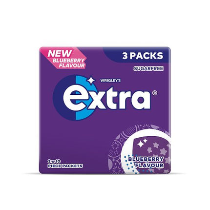 Wrigley's Extra Blueberry 3 Packs