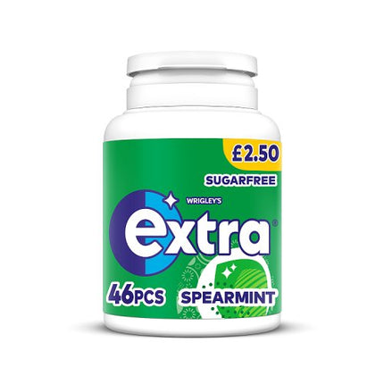 Extra Peppermint Flavoured Chewing Gum 46pc Bottle £2.50