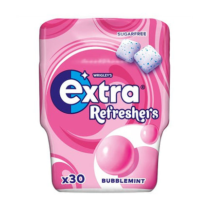 Extra Refreshers Bubblemint Sugar Free Gum 30pc