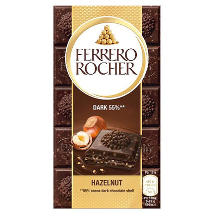 Ferrero Rocher Tablet Dark Chocolate 90g