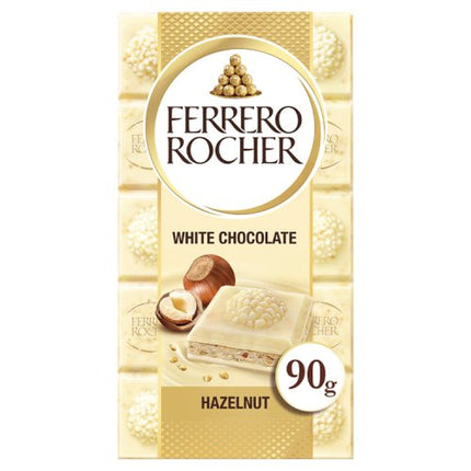 Ferrero Rocher Tablet White Chocolate 90g