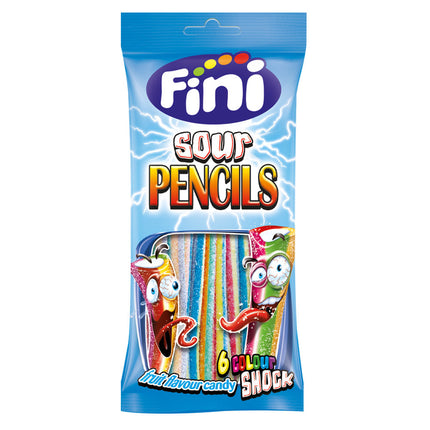 Fini Halal Fizzy Rainbow Pencils 75g