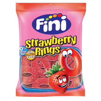 Fini Halal Strawberry Rings 75g