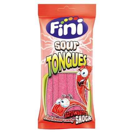 Fini Halal Strawberry Tongues 75g