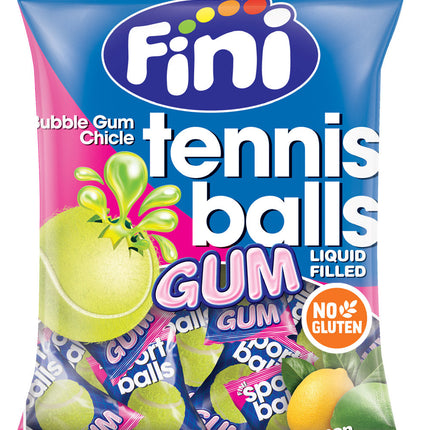 Fini Halal Tennis Ball Bubble Gum 75g