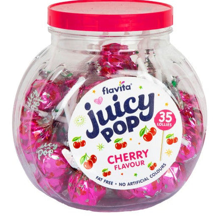 Flavita Lollies Cherry Jar 35pcs