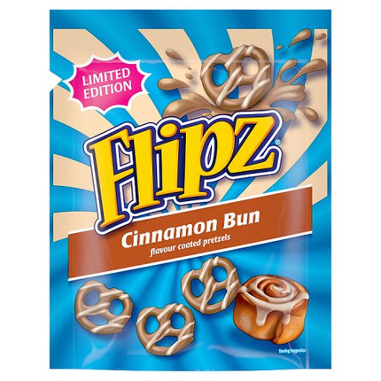 Flipz Cinnamon Bun Coated Pretzels 90g