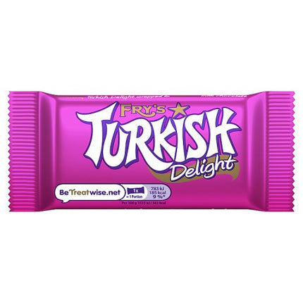 Cadbury Turkish Delight Chocolate Bar 51g