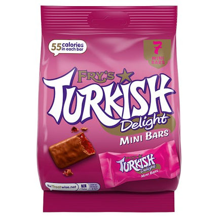 Frys Turkish Delight Mini Bars 105g