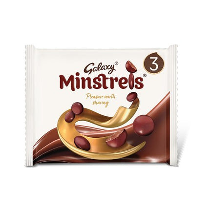 Galaxy Minstrels Bag Multipack 3 x 42g