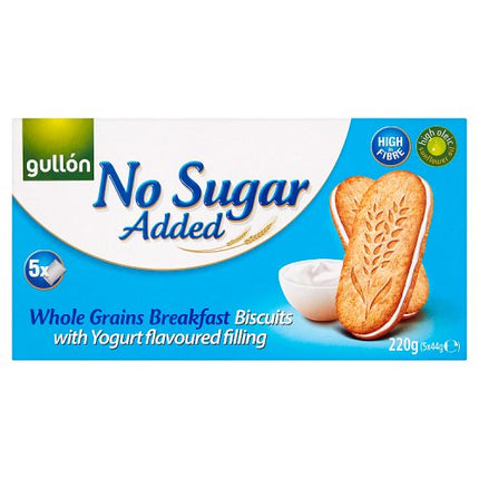 Gullon No Added Sugar Yogurt Crème Biscuits 220g