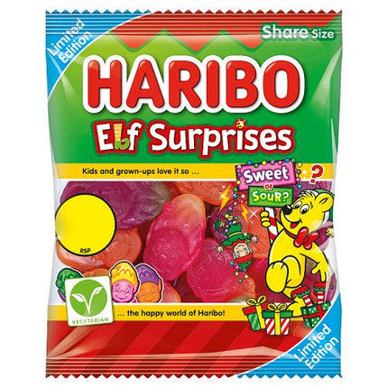 Haribo Elf Surprises Bag 140g PMP £1.25