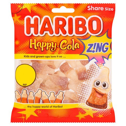 Haribo Happy Cola Zing  140g PMP £1.25