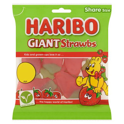 Haribo Giant Strawbs 140g £1.25