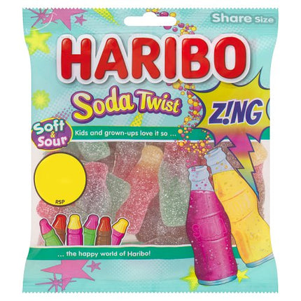 Haribo Soda Twist Z!ng 160g £1.25