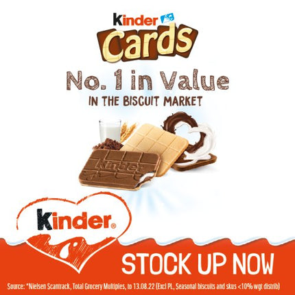 Kinder Cards 4 Pack 102.4g