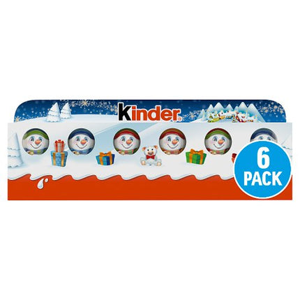 Kinder Christmas Mini Figures 6pk 90g