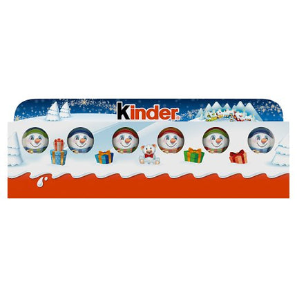 Kinder Christmas Mini Figures 6pk 90g