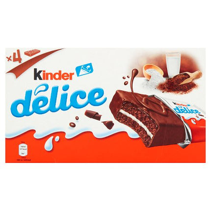 Kinder Delice Cake Bar 4 Pack 39g