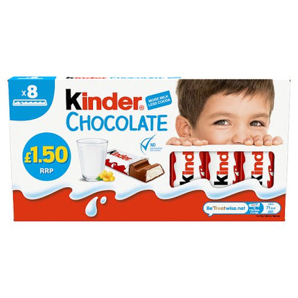 Kinder 8 Pack 100g £1.50