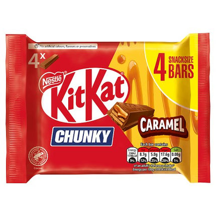 Kit Kat Chunky Caramel 4 Pack 140g