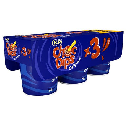 KP Choc Dips Original 3x28g