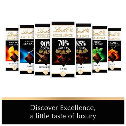 Lindt Excellence Caramel Hazelnut 100g