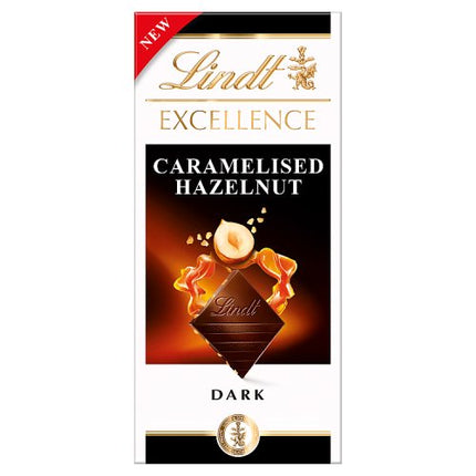 Lindt Excellence Caramel Hazelnut 100g