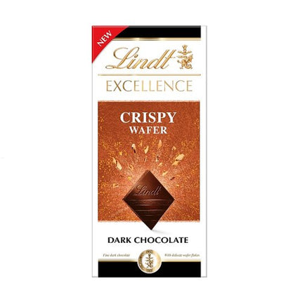 Lindt Excellence Dark Crunchy Waffle 100g