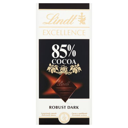 Lindt Excellence Dark 85% Cocoa Bar 100g