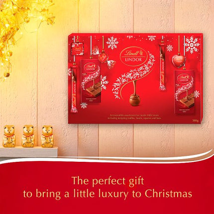 Lindt Lindor Milk Selection Box 500g