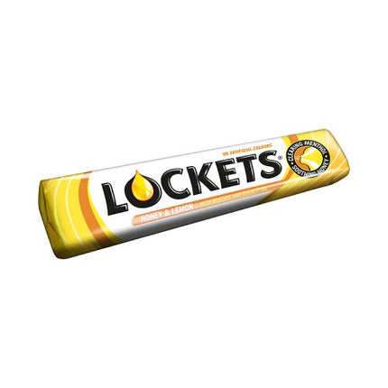 Lockets Honey & Lemon Cough Sweet Menthol Lozenges 41g