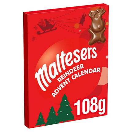 Maltesers Reindeer Chocolate Christmas Advent Calendar 108g