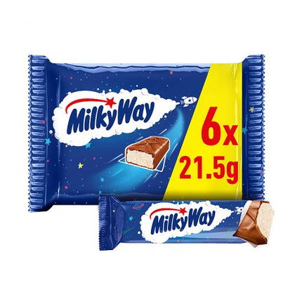 Milky Way Chocolate Bar Multipack 6x21.5g