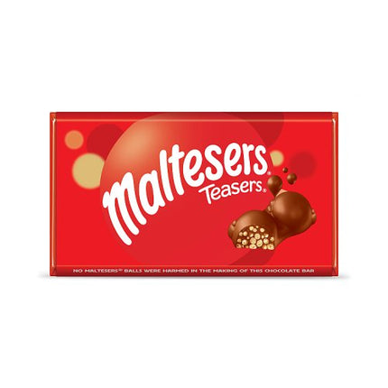 Maltesers Teasers Milk Chocolate & Honeycomb Block Bar 100g