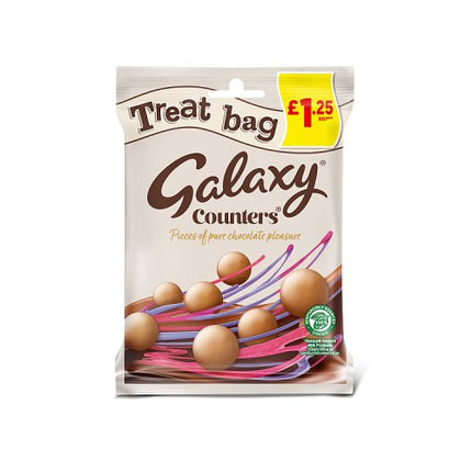 Galaxy Counters Chocolate Treat Bag 78g £1.25