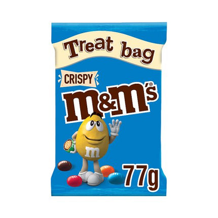 M&M's Crispy Milk Chocolate Bites Treat Bag 77g