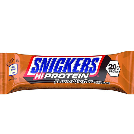 Snickers HiProtein Peanut Butter 20g bars