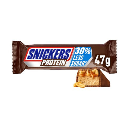 Snickers Protein Peanut & Caramel Milk Chocolate Bar 47g