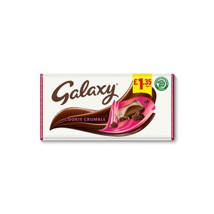 Galaxy Cookie Crumble 114g £1.35