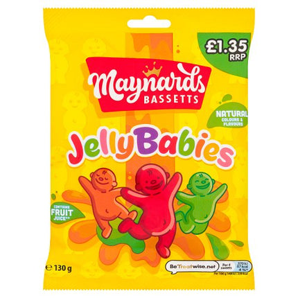 Maynard-Bassetts Jelly Babies 130g £1.35