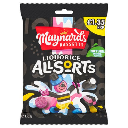 Maynard-Bassett Liquorice Allsorts 130g £1.35