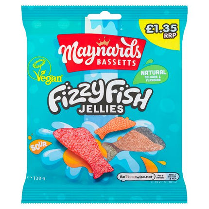 Maynard-Bassett Fizzy Fish 130g £1.35