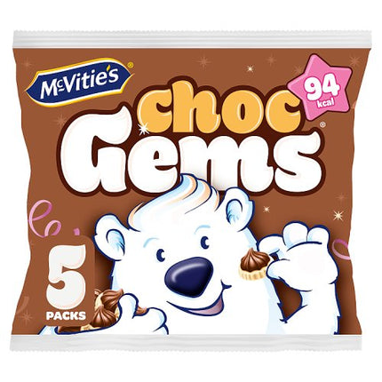 McVitie's Chocolate Iced Gems 5 Pack