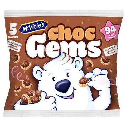 McVitie's Chocolate Iced Gems 5 Pack