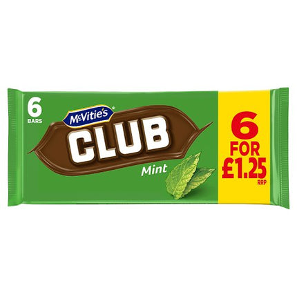 McVities Club Mint £1.25 PMP