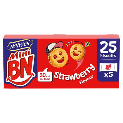 Mini BN Strawberry 5pk 12x5x35g RRP